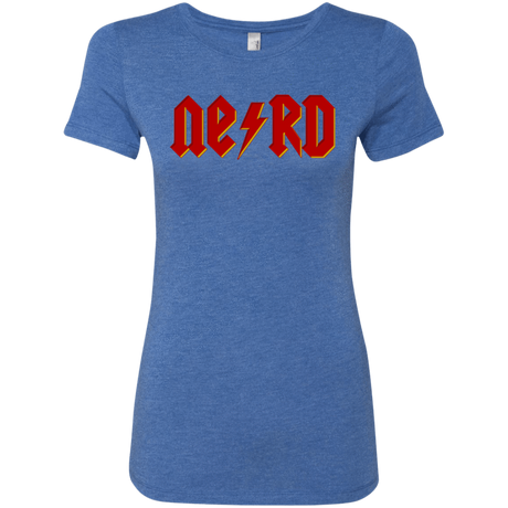 T-Shirts Vintage Royal / Small NERD Women's Triblend T-Shirt