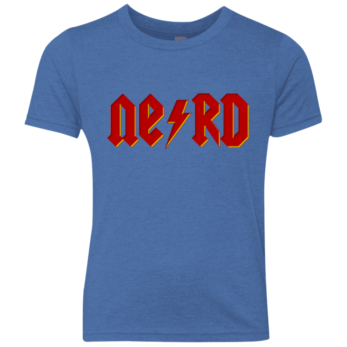 T-Shirts Vintage Royal / YXS NERD Youth Triblend T-Shirt