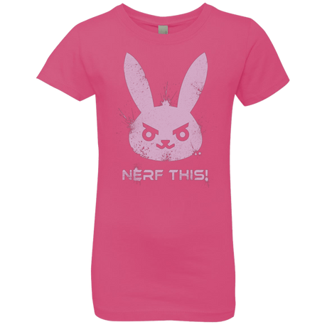 T-Shirts Hot Pink / YXS Nerf This Girls Premium T-Shirt
