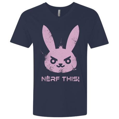 T-Shirts Midnight Navy / X-Small Nerf This Men's Premium V-Neck