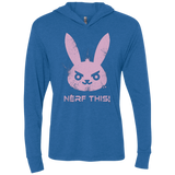 T-Shirts Vintage Royal / X-Small Nerf This Triblend Long Sleeve Hoodie Tee