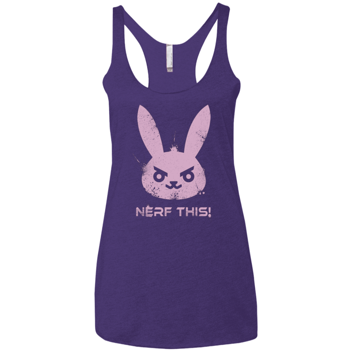 T-Shirts Purple / X-Small Nerf This Women's Triblend Racerback Tank
