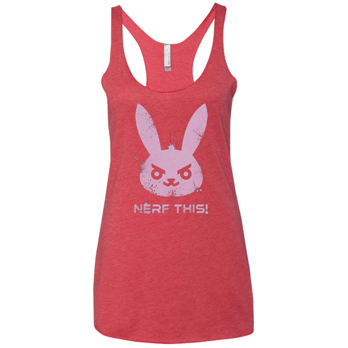 T-Shirts Vintage Red / X-Small Nerf This Women's Triblend Racerback Tank