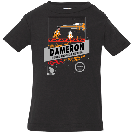 T-Shirts Black / 6 Months NES 8Bit Dameron Infant Premium T-Shirt