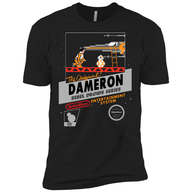 T-Shirts Black / X-Small NES 8Bit Dameron Men's Premium T-Shirt