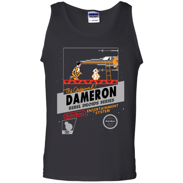T-Shirts Black / S NES 8Bit Dameron Men's Tank Top