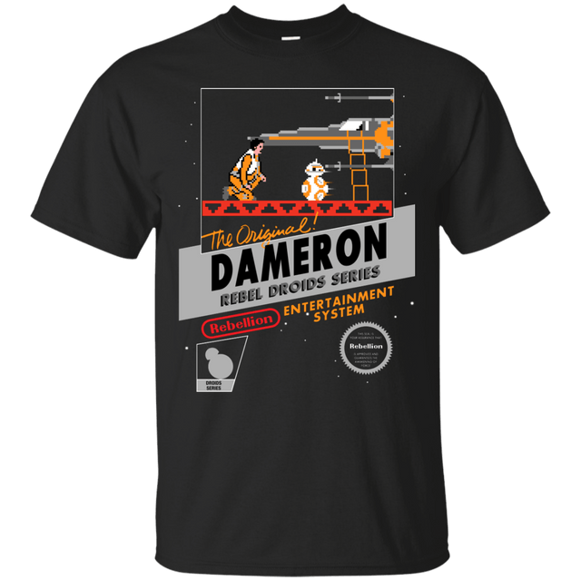 T-Shirts Black / S NES 8Bit Dameron T-Shirt