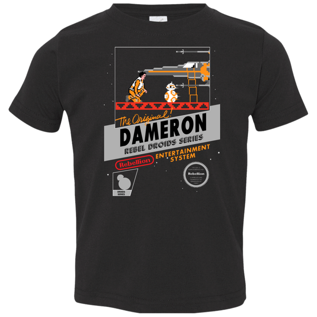 T-Shirts Black / 2T NES 8Bit Dameron Toddler Premium T-Shirt