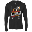 T-Shirts Vintage Black / X-Small NES 8Bit Dameron Triblend Long Sleeve Hoodie Tee