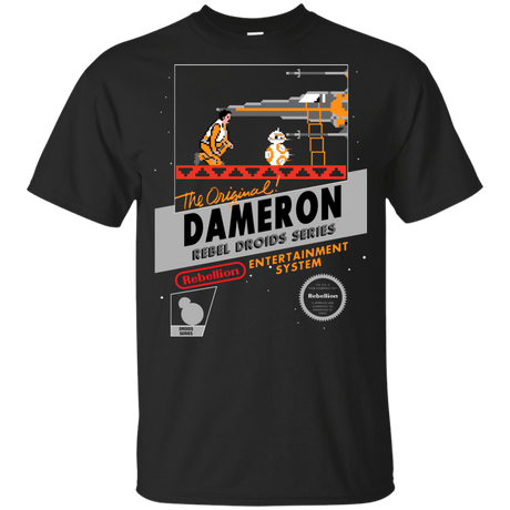 T-Shirts Black / YXS NES 8Bit Dameron Youth T-Shirt