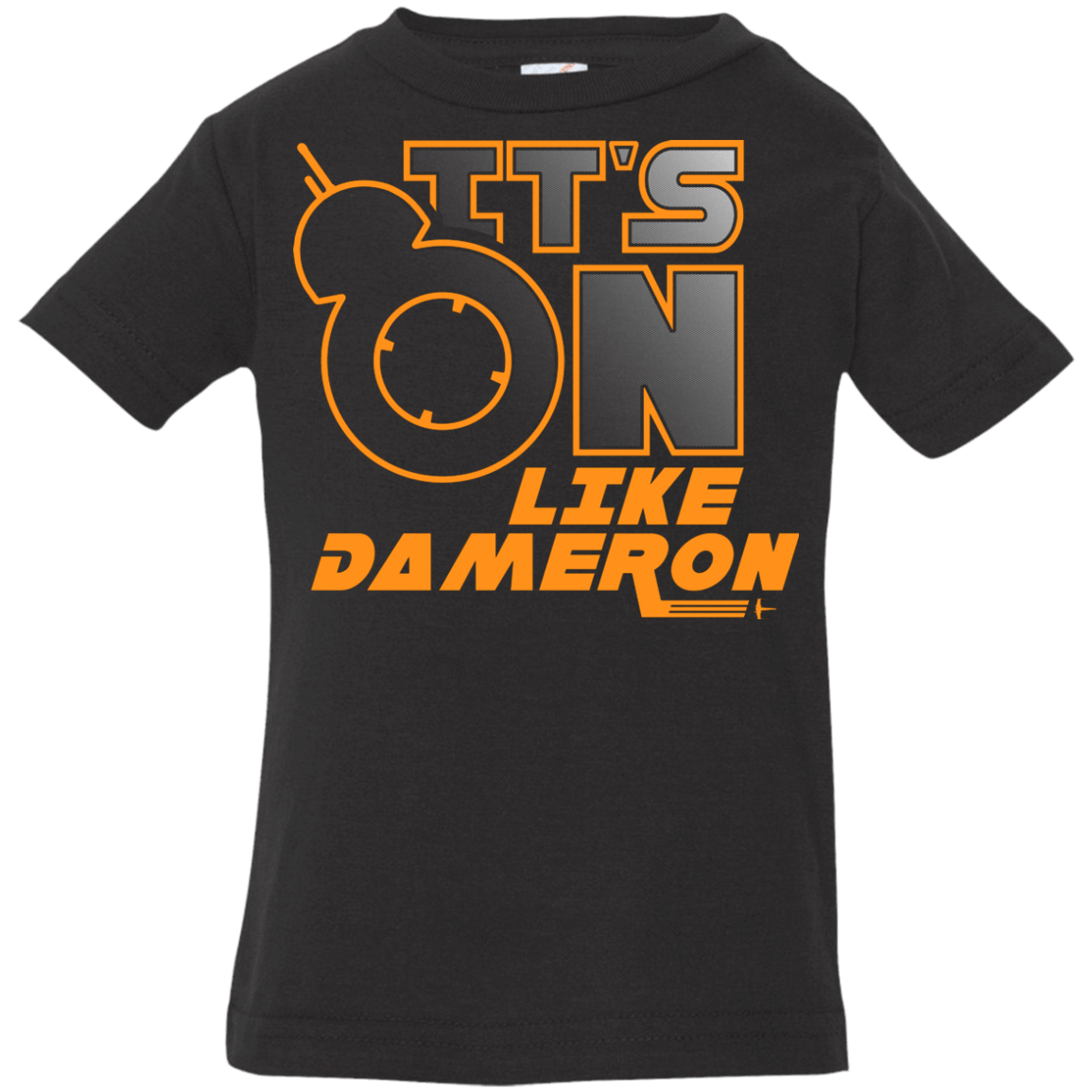 T-Shirts Black / 6 Months NES On Like Dameron Infant Premium T-Shirt