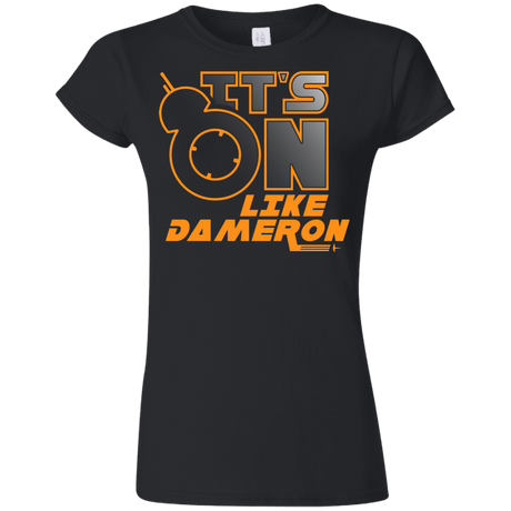 T-Shirts Black / S NES On Like Dameron Junior Slimmer-Fit T-Shirt