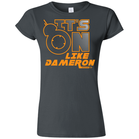 T-Shirts Charcoal / S NES On Like Dameron Junior Slimmer-Fit T-Shirt