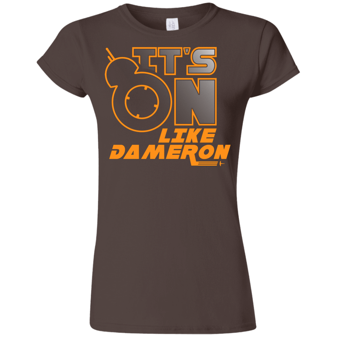 T-Shirts Dark Chocolate / S NES On Like Dameron Junior Slimmer-Fit T-Shirt