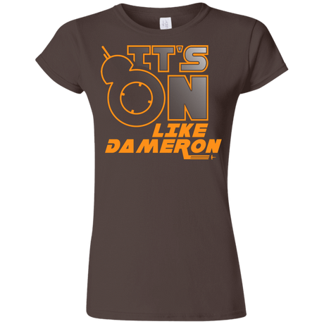 T-Shirts Dark Chocolate / S NES On Like Dameron Junior Slimmer-Fit T-Shirt