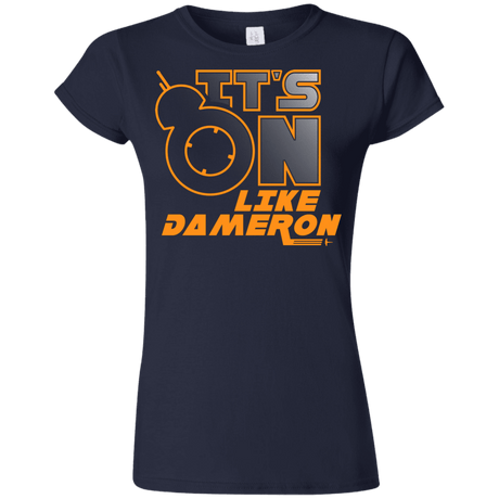 T-Shirts Navy / S NES On Like Dameron Junior Slimmer-Fit T-Shirt