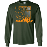 T-Shirts Forest Green / S NES On Like Dameron Men's Long Sleeve T-Shirt