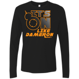 T-Shirts Black / S NES On Like Dameron Men's Premium Long Sleeve