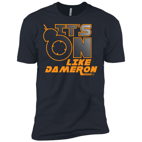 T-Shirts Indigo / X-Small NES On Like Dameron Men's Premium T-Shirt