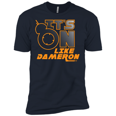 T-Shirts Midnight Navy / X-Small NES On Like Dameron Men's Premium T-Shirt