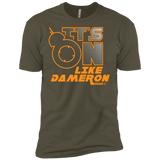 T-Shirts Military Green / X-Small NES On Like Dameron Men's Premium T-Shirt