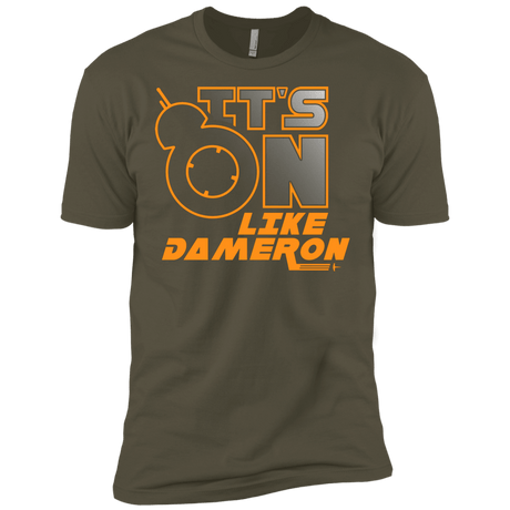 T-Shirts Military Green / X-Small NES On Like Dameron Men's Premium T-Shirt