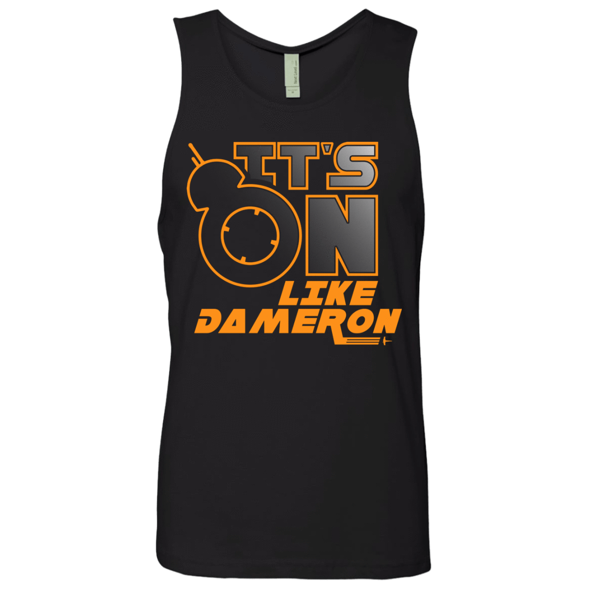 T-Shirts Black / S NES On Like Dameron Men's Premium Tank Top