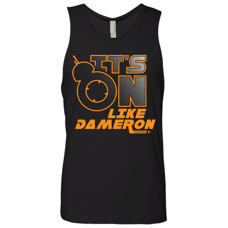 T-Shirts Black / S NES On Like Dameron Men's Premium Tank Top