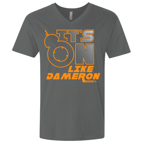 T-Shirts Heavy Metal / X-Small NES On Like Dameron Men's Premium V-Neck