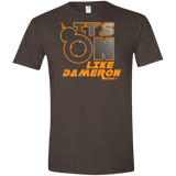 T-Shirts Dark Chocolate / S NES On Like Dameron Men's Semi-Fitted Softstyle