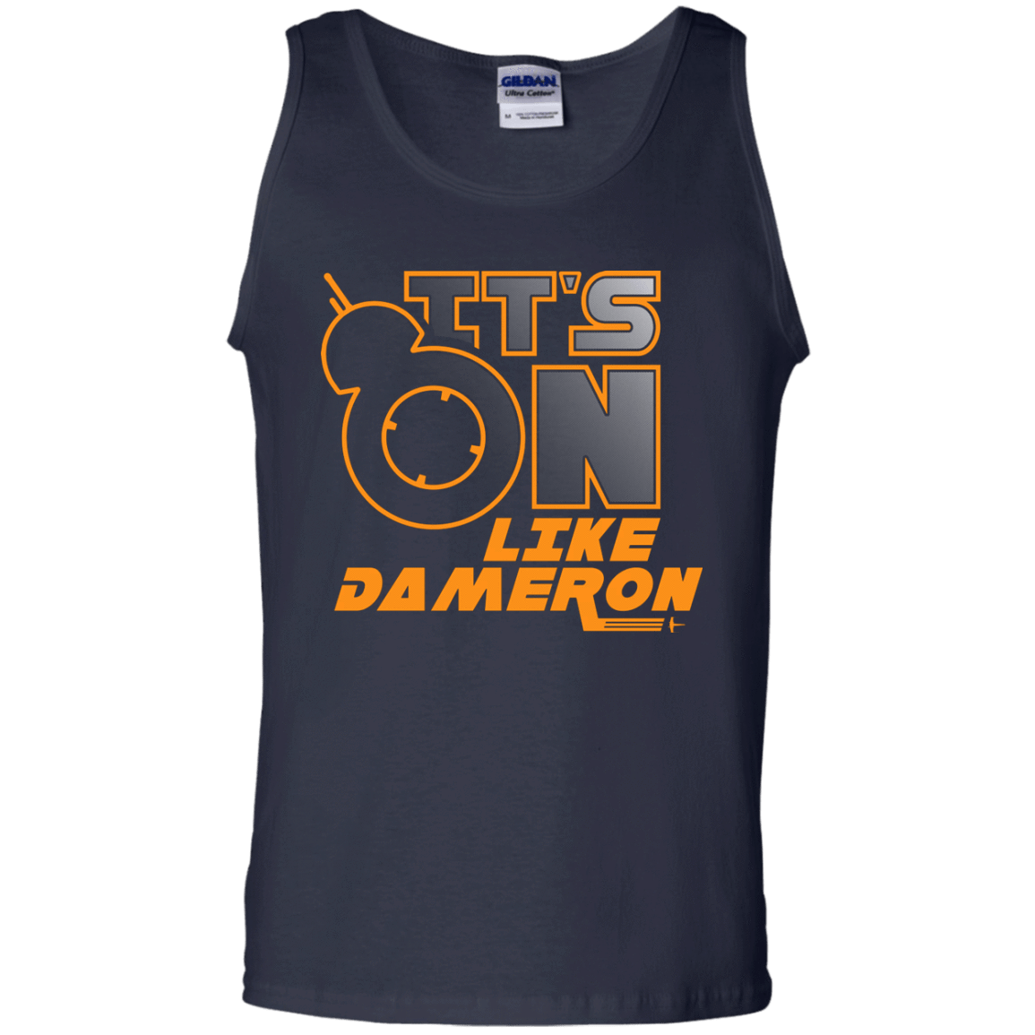 T-Shirts Navy / S NES On Like Dameron Men's Tank Top