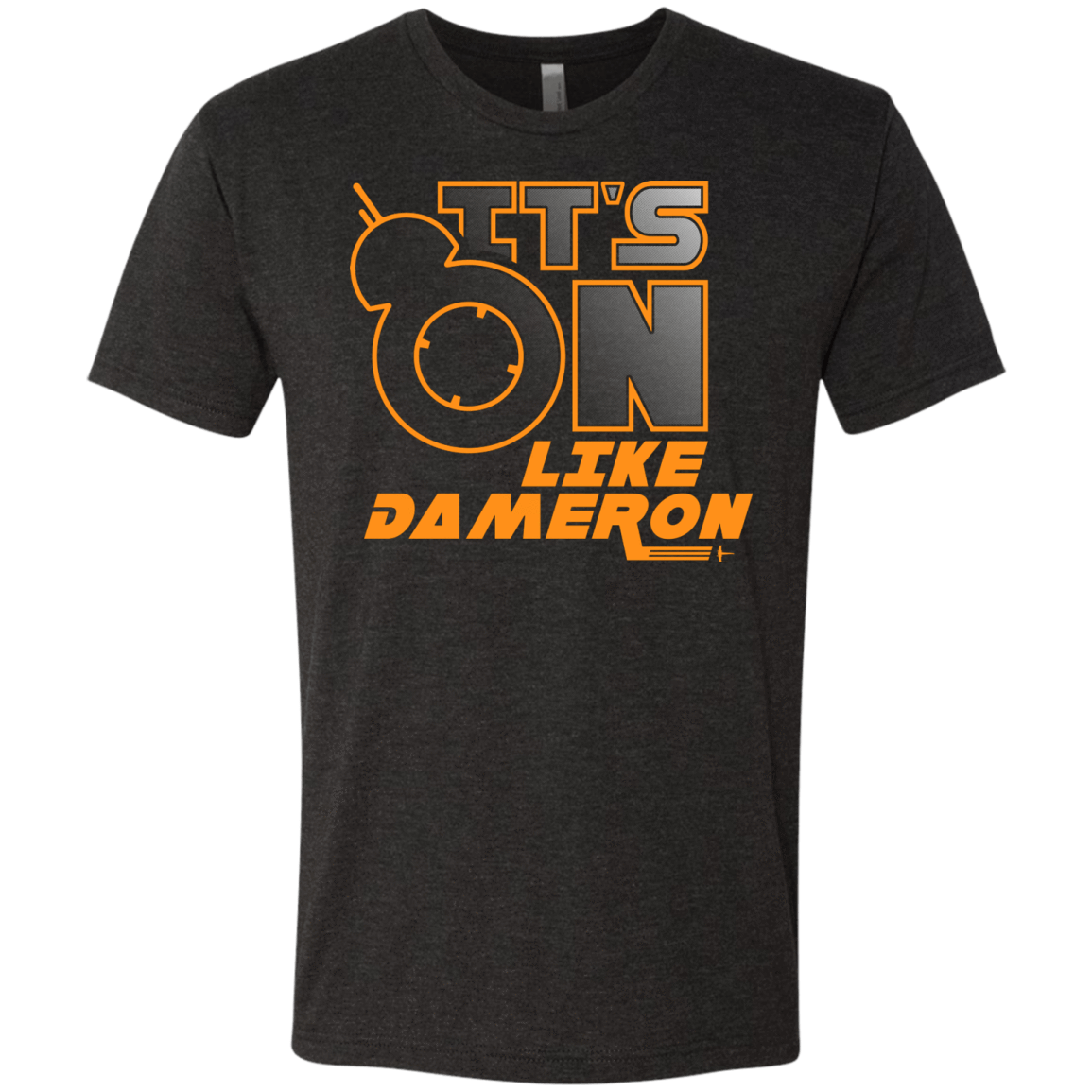 T-Shirts Vintage Black / S NES On Like Dameron Men's Triblend T-Shirt