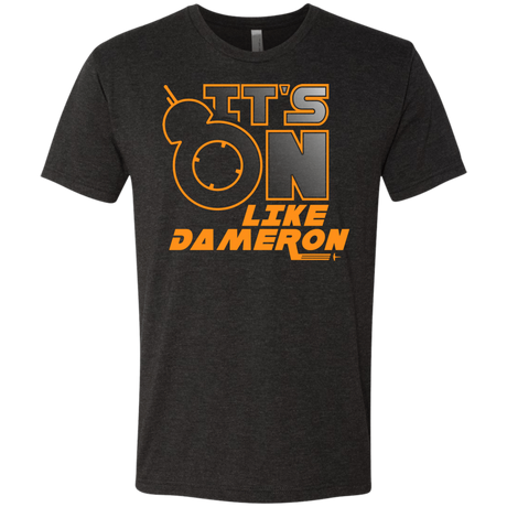 T-Shirts Vintage Black / S NES On Like Dameron Men's Triblend T-Shirt