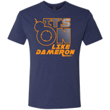 T-Shirts Vintage Navy / S NES On Like Dameron Men's Triblend T-Shirt