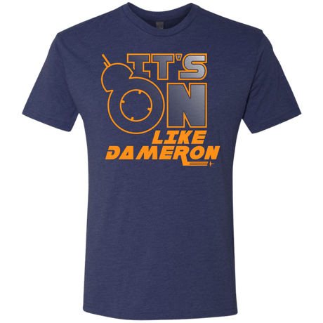 T-Shirts Vintage Navy / S NES On Like Dameron Men's Triblend T-Shirt