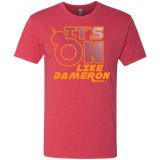 T-Shirts Vintage Red / S NES On Like Dameron Men's Triblend T-Shirt