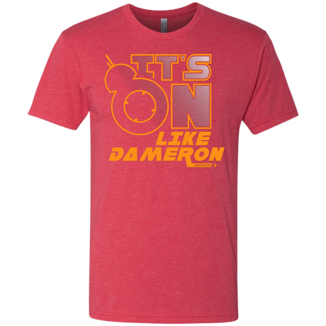 T-Shirts Vintage Red / S NES On Like Dameron Men's Triblend T-Shirt