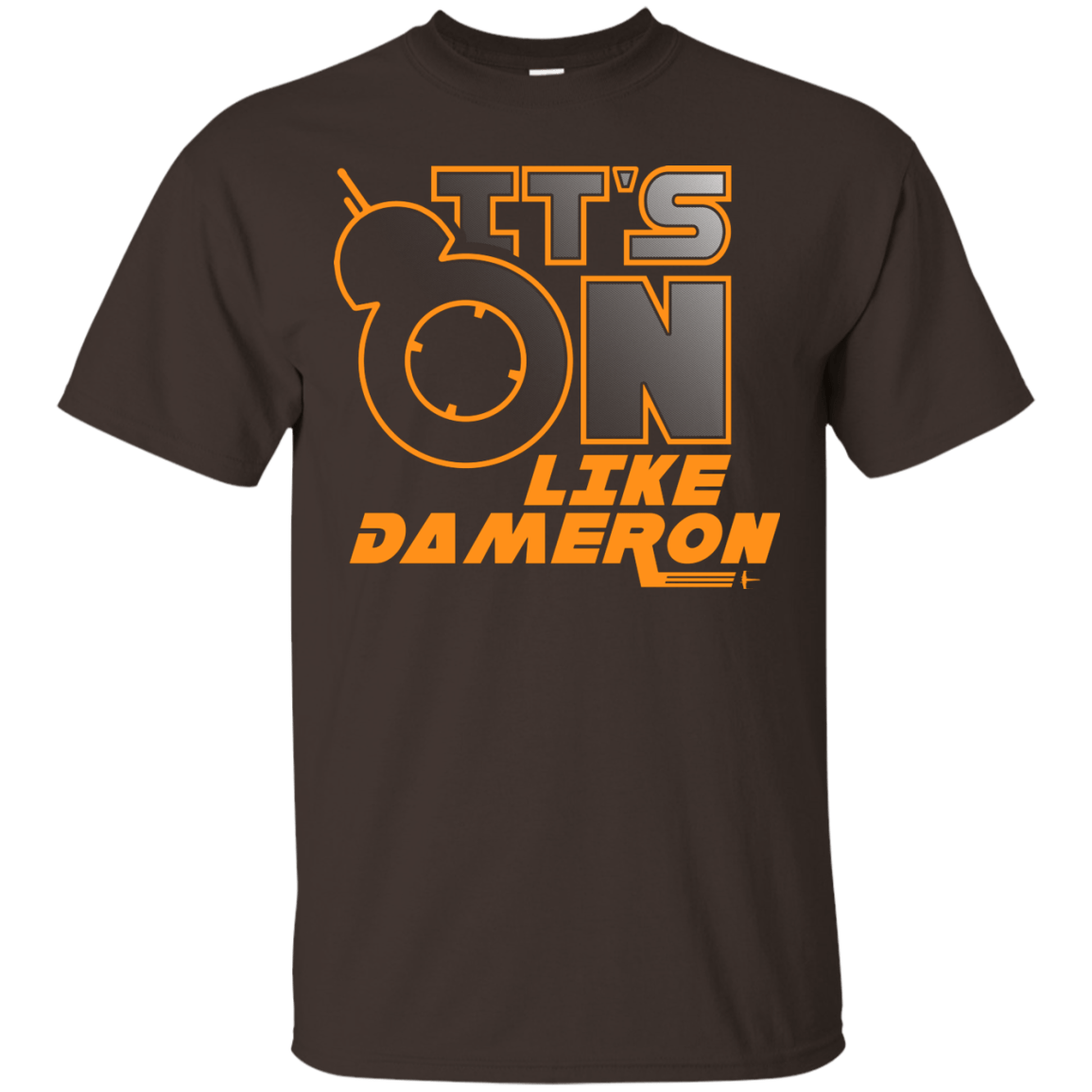 T-Shirts Dark Chocolate / S NES On Like Dameron T-Shirt