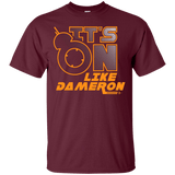 T-Shirts Maroon / S NES On Like Dameron T-Shirt