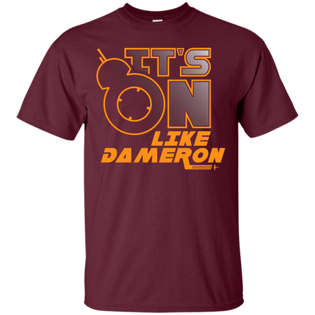 T-Shirts Maroon / S NES On Like Dameron T-Shirt