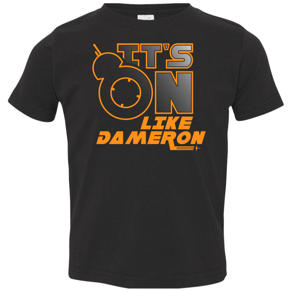 T-Shirts Black / 2T NES On Like Dameron Toddler Premium T-Shirt