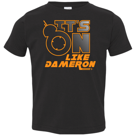 T-Shirts Black / 2T NES On Like Dameron Toddler Premium T-Shirt