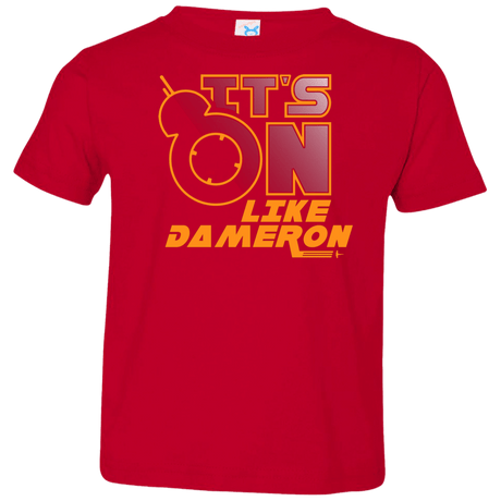 T-Shirts Red / 2T NES On Like Dameron Toddler Premium T-Shirt