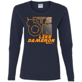 T-Shirts Navy / S NES On Like Dameron Women's Long Sleeve T-Shirt