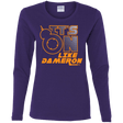 T-Shirts Purple / S NES On Like Dameron Women's Long Sleeve T-Shirt