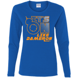 T-Shirts Royal / S NES On Like Dameron Women's Long Sleeve T-Shirt
