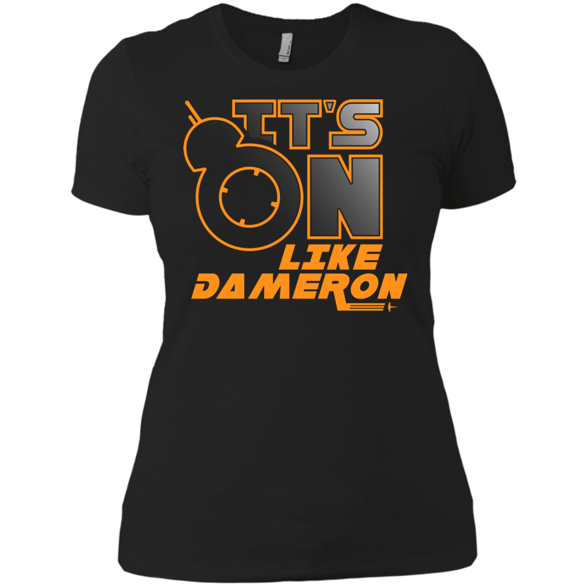 T-Shirts Black / X-Small NES On Like Dameron Women's Premium T-Shirt