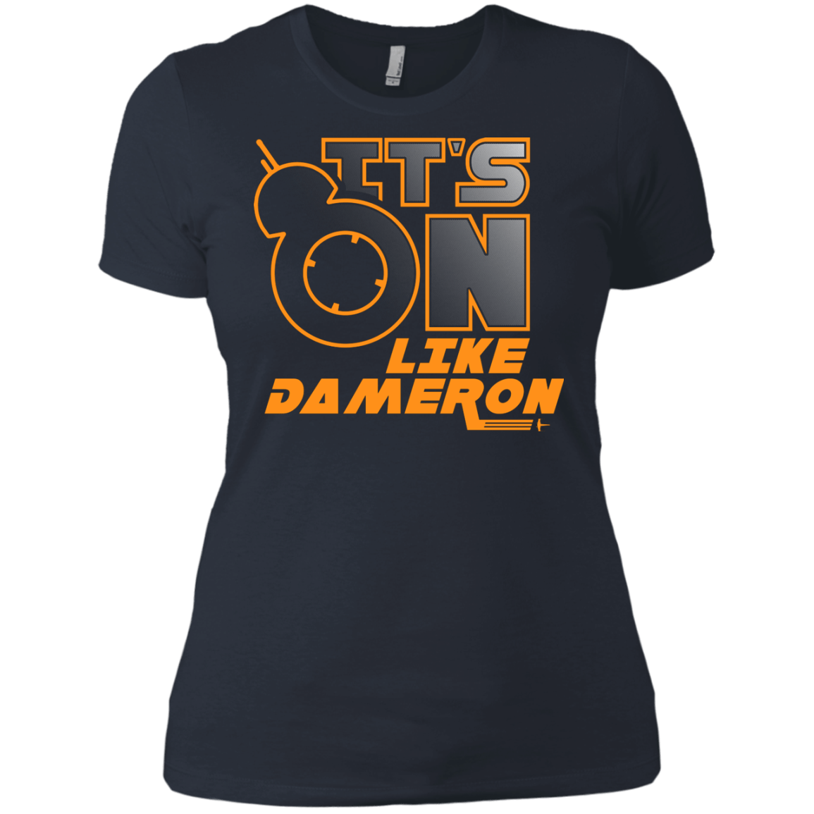 T-Shirts Indigo / X-Small NES On Like Dameron Women's Premium T-Shirt
