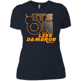T-Shirts Midnight Navy / X-Small NES On Like Dameron Women's Premium T-Shirt