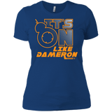 T-Shirts Royal / X-Small NES On Like Dameron Women's Premium T-Shirt